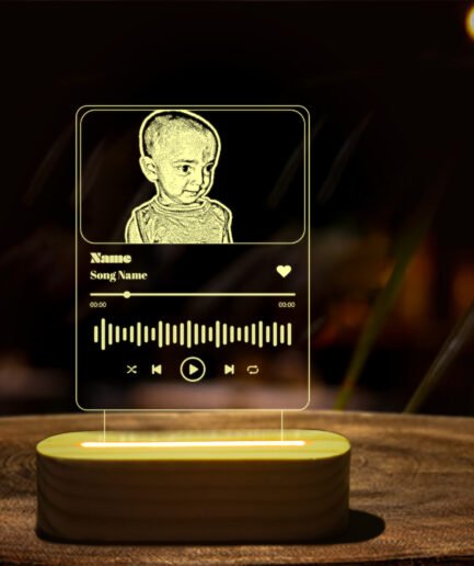 Spotify Style Personalized LED Photo Frame