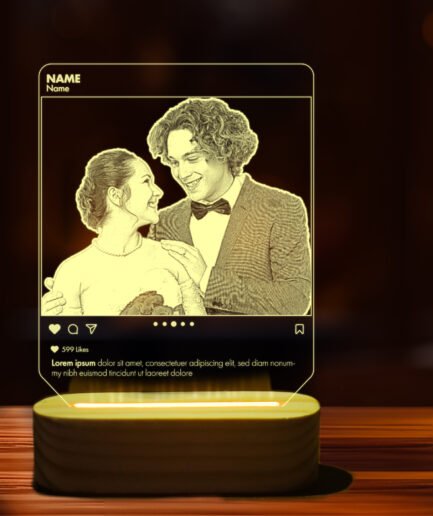 Instagram Style Personalized LED Photo Frame